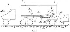 Большегрузный автопоезд (патент 2295473)