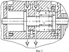Способ увеличения эффективности процесса расширения продуктов сгорания перепуском воздуха между компрессорными полостями расширительных машин в свободнопоршневом двухцилиндровом энергомодуле с общей внешней камерой сгорания и линейным электрогенератором (патент 2479733)