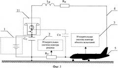 Установка для испытаний летательных аппаратов на молниестойкость (патент 2352502)