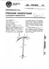 Приспособление для страховки на снегу (патент 1247025)