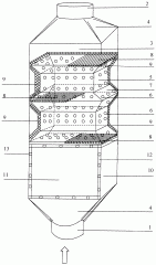Глушитель шума вакуумного насоса доильной установки (патент 2263793)