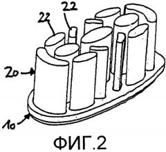 Зубная щетка со структурированным щеточным полем (патент 2576012)
