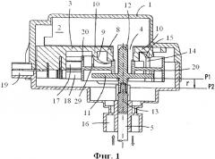 Линейный исполнительный механизм с приводом от электродвигателя для трехпозиционного клапана (патент 2350816)