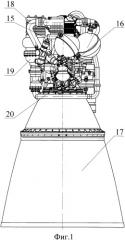 Жидкостный ракетный двигатель (патент 2490506)
