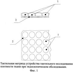 Устройство для тактильного исследования плотности ткани при эндоскопическом обследовании (патент 2479245)
