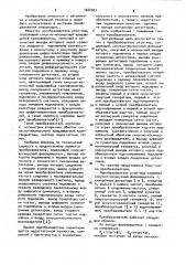 Преобразователь угол-код (патент 1022203)