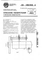 Устройство для резки труб (патент 1061950)