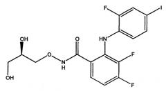 Полиморфная форма n-[(r)-2,3-дигидроксипропокси]-3,4-дифтор-2-(2-фтор-4 йодфениламино)бензамида (патент 2352558)