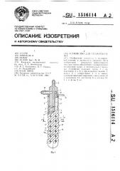 Устройство для гидромассажа (патент 1516114)