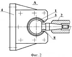 Устройство для обработки поверхностным пластическим деформированием сферических поверхностей (патент 2332294)
