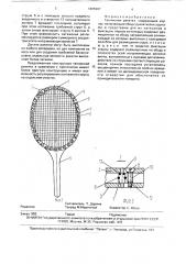 Теннисная ракетка (патент 1805987)