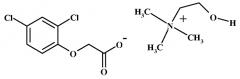 Водные гербицидные концентраты ауксиновых карбоновых кислот, снижающие раздражающее действие на глаза (патент 2560601)