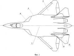 Маневренный самолет (патент 2503584)