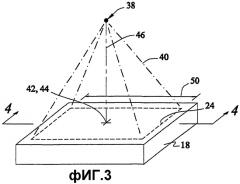 Система для изготовления массива материалов с покрытиями (варианты) (патент 2270881)