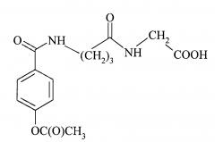 4-(4-ацетоксибензоиламино)бутаноилглицин, обладающий церебропротекторным действием при ишемии головного мозга (патент 2657820)
