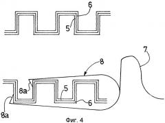 Защитная оболочка от излучения, в особенности формируемого электрическим полем, генерируемым вблизи электрических кабелей (патент 2355087)