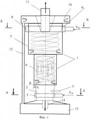 Низкоэмиссионный циклонный реактор (патент 2446350)