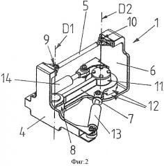 Шарнирная конфигурация для соединения двух частей транспортного средства и транспортное средство (патент 2484996)