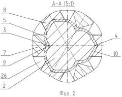 Штамп для формовки выступов в трубчатой детали (патент 2291015)