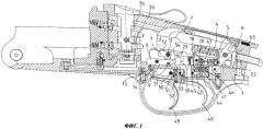Ударно-спусковой механизм одинарного действия для многоствольного оружия (патент 2414666)