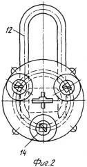 Замок навесной кодовый (патент 2283409)