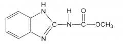 Антифунгальное средство на основе метилового эфира 2-бензимидазолилкарбаминовой кислоты или его производных (патент 2546041)