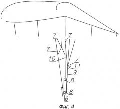 Подвеска, автостабилизирующая мягкое привязное крыло (варианты) (патент 2456210)