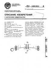 Способ соединения полос для холодной прокатки (патент 1091951)