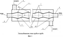 Теплообменник типа труба в трубе (патент 2578788)