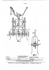 Ручная почвообрабатывающая машина (патент 1773306)