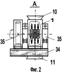Дробилка для резания блоков губчатого титана (патент 2428255)