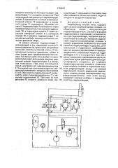 Гидропривод летучей пилы (патент 1756657)