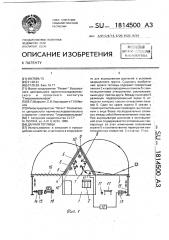 Дачная теплица (патент 1814500)