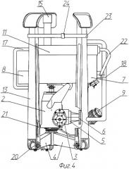 Пусковая установка для ракет и способ приведения ее в походное положение (патент 2305248)