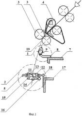 Нитепроводящее устройство кольцевой прядильной машины (патент 2443809)