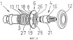 Расширяющийся сборочный узел для установки распылительной головки в стену (патент 2257929)