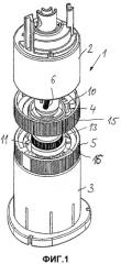 Устройство для механического реверсирования вращательно-подвижной управляющей детали садового оросителя (патент 2455081)