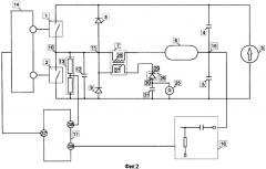 Схема электронного пускового устройства газоразрядного источника света (патент 2327309)