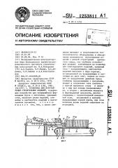 Установка для изготовления строительных изделий (патент 1253811)