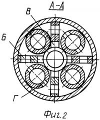 Корпус кассетной боевой части вращающегося реактивного снаряда твердого топлива (патент 2328696)