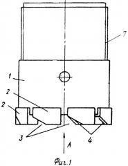 Алмазная буровая коронка (патент 2394147)