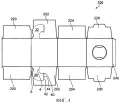 Выдачное устройство для выдачи бумаги тиссью и способ изготовления выдачного устройства (патент 2494945)