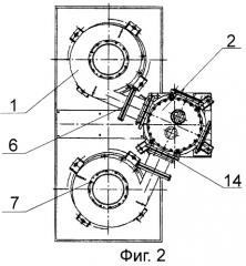 Блок гидроциклонов системы фракционного разделения суспензий руд тонкого помола (патент 2464104)