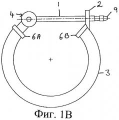 Устройства с шарнирными кольцевыми серьгами для пирсинга ушей (патент 2258447)