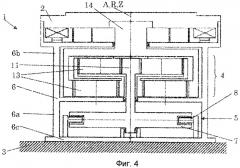 Система привода тяжеловесных грузов и приводимая от неё в действие мельница (патент 2523017)