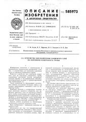 Устройство для нанесения защитного слоя на наружную поверхность трубы (патент 585973)
