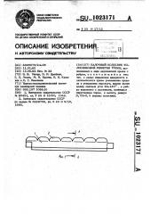 Балочный колосник колосниковой решетки топки (патент 1023171)