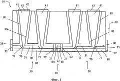 Диодный источник многолучевого когерентного лазерного излучения (варианты) (патент 2419934)