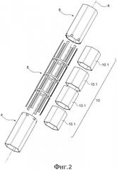 Корпус тепловыделяющей сборки и теплвыделяющая сборка с таким корпусом (патент 2536817)