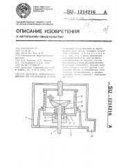 Центрифуга периодического действия для обезвоживания стружки (патент 1214216)